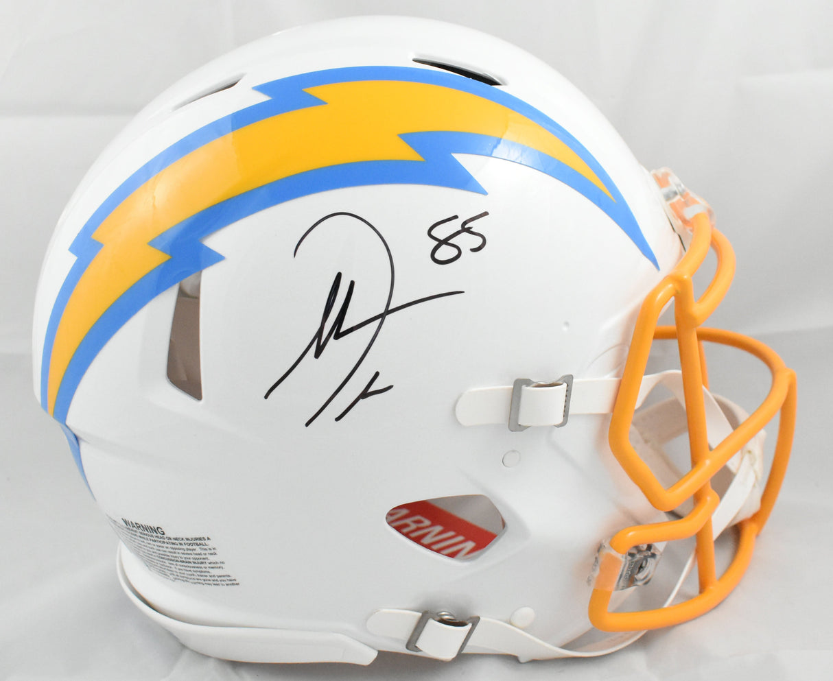 Antonio Gates Autographed Chargers F/S Speed Authentic Helmet - Beckett W Holo