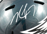 Michael Vick Autographed Philadelphia Eagles F/S Speed Helmet - Beckett W Holo