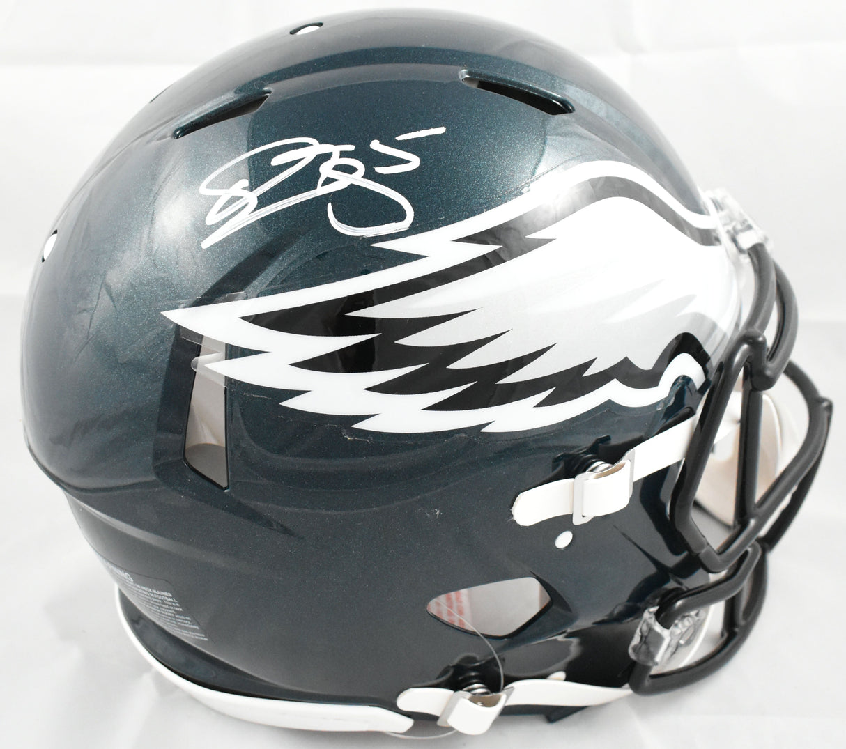 Donovan McNabb Autographed Eagles F/S Speed Authentic Helmet - Beckett W Holo