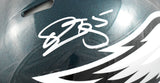 Donovan McNabb Autographed Eagles F/S Speed Authentic Helmet - Beckett W Holo