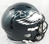 Donovan McNabb Autographed Philadelphia Eagles F/S Speed Helmet - Beckett W Holo