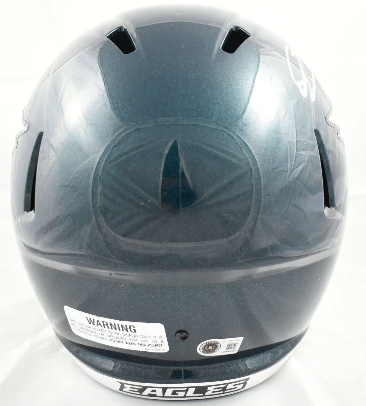 Donovan McNabb Autographed Philadelphia Eagles F/S Speed Helmet - Beckett W Holo