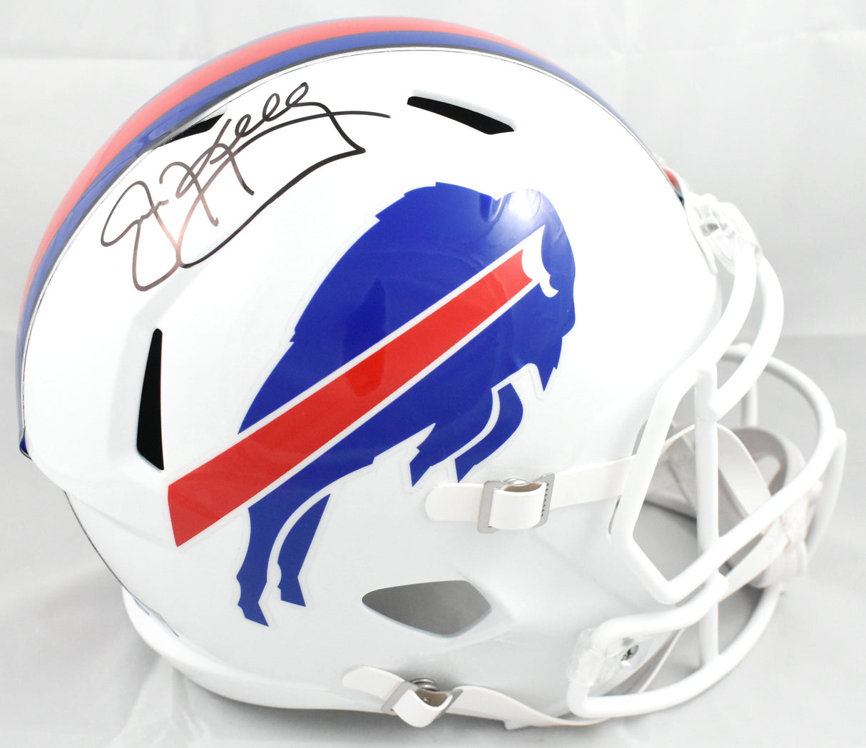 Jim Kelly Autographed Buffalo Bills F/S Speed Helmet - Beckett W Hologram