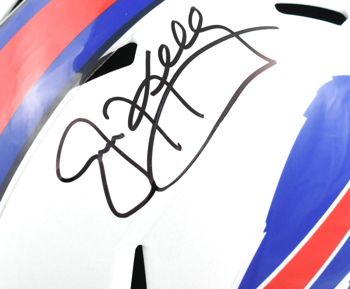Jim Kelly Autographed Buffalo Bills F/S Speed Helmet - Beckett W Hologram