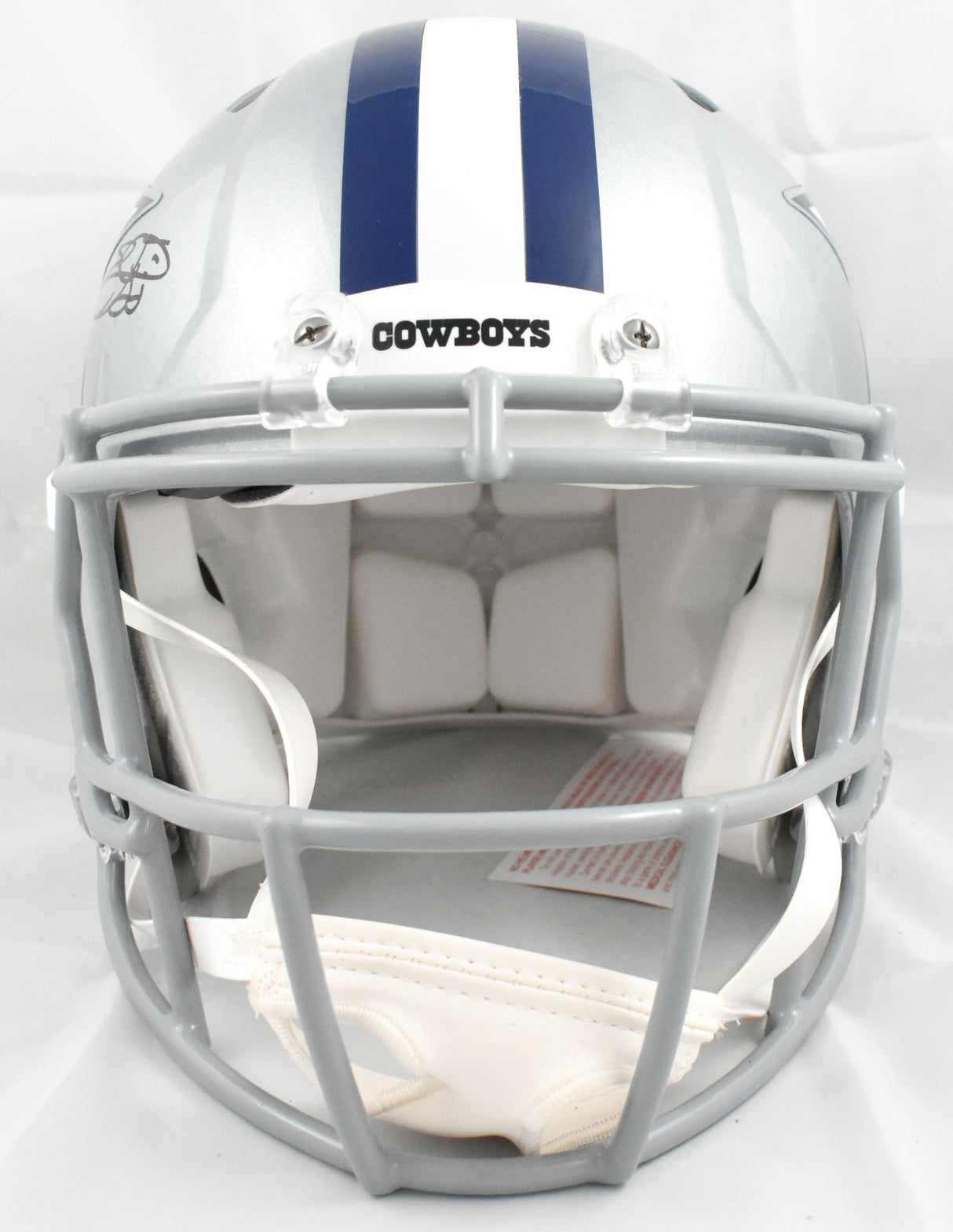 Emmitt Smith Autographed Dallas Cowboys F/S Speed Authentic Helmet - Beckett W