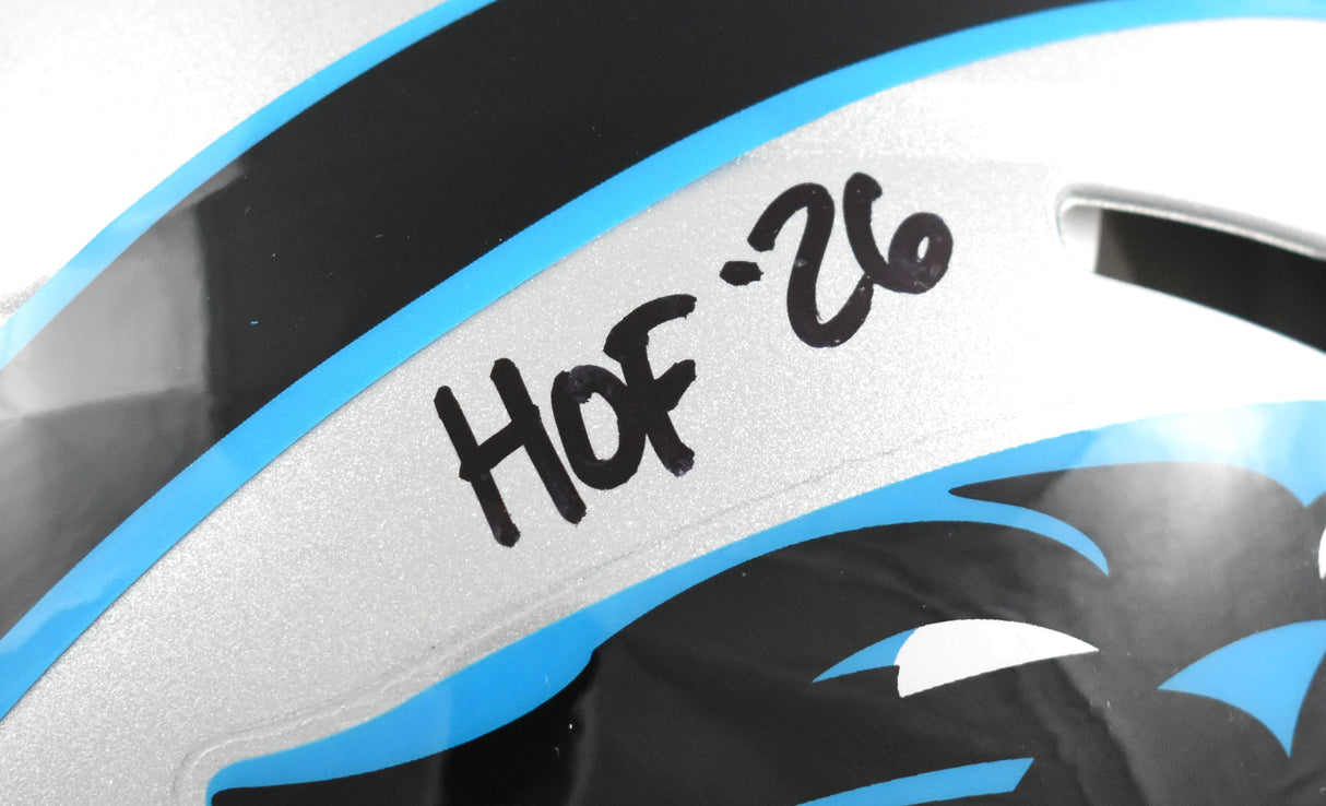 Luke Kuechly Signed Carolina Panthers F/S Speed Authentic Helmet HOF- Beckett W