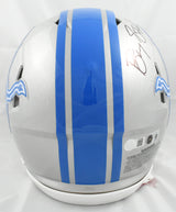 Barry Sanders Signed Detroit Lions F/S 17-23 Speed Authentic Helmet - Beckett W