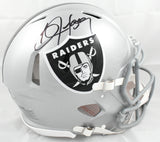Bo Jackson Autographed Raiders F/S Speed Authentic Helmet - Beckett W Hologram