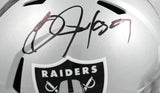 Bo Jackson Autographed Raiders F/S Speed Helmet - Beckett W Hologram