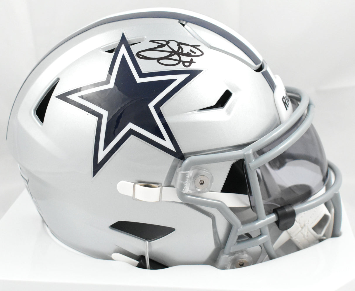 Emmitt Smith Autographed Dallas Cowboys Mid-Size SpeedFlex Helmet Beckett W Holo