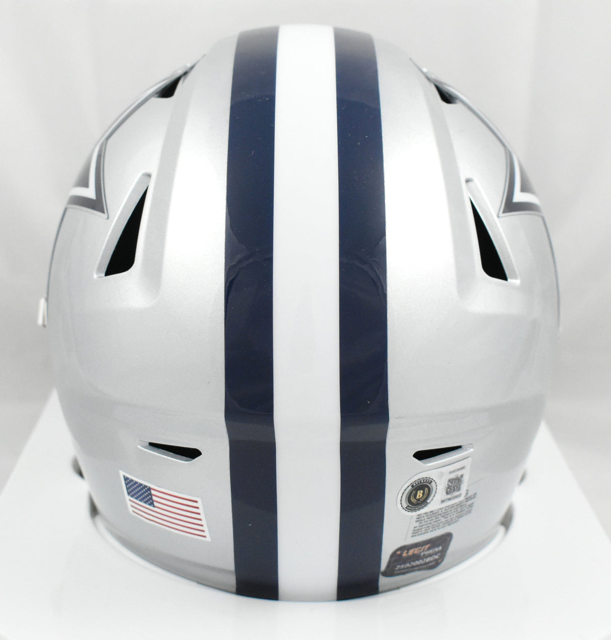 Emmitt Smith Autographed Dallas Cowboys Mid-Size SpeedFlex Helmet Beckett W Holo