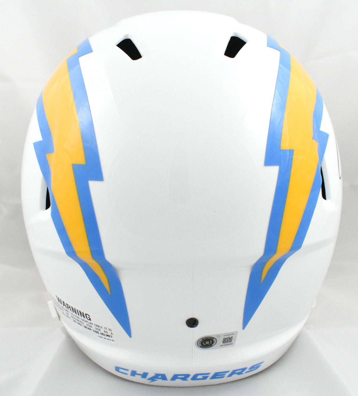 LaDainian Tomlinson Autographed Chargers F/S Speed Helmet - Beckett W Hologram