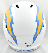 LaDainian Tomlinson Autographed Chargers F/S Speed Helmet - Beckett W Hologram
