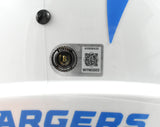 LaDainian Tomlinson Autographed Chargers F/S Speed Helmet - Beckett W Hologram