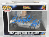 Christopher Lloyd Autographed Back to the Future Funko Pop Rides #133 -Beckett W