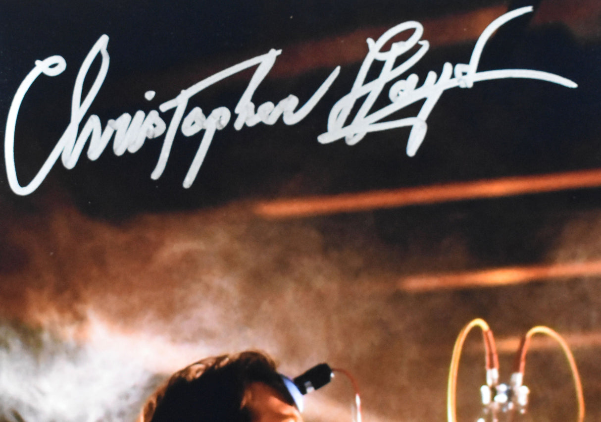 Christopher Lloyd Michael J. Fox Autographed Back to the Future 16x20 Beckett #2