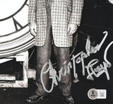 Christopher Lloyd Michael J. Fox Signed Back to the Future 11x14 Photo Beckett 2