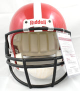 T.J. Watt Autographed Wisconsin Badgers F/S Helmet - JSA W
