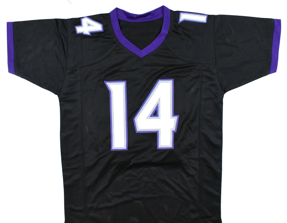 Kyle Hamilton Autographed Black Pro Style Jersey - JSA W Holo