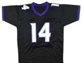 Kyle Hamilton Autographed Black Pro Style Jersey - JSA W Holo