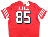 George Kittle Autographed San Francisco 49ers Nike Game Jersey - Beckett W XXL