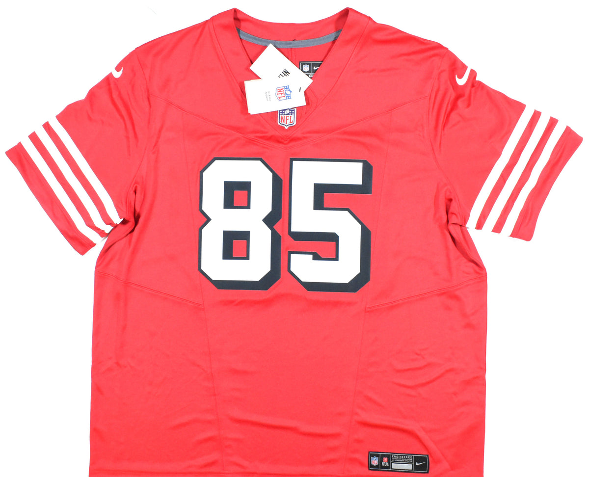 George Kittle Autographed San Francisco 49ers Nike Game Jersey - Beckett W XXL