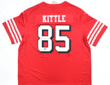 George Kittle Autographed San Francisco 49ers Nike Game Jersey - Beckett W 3XL