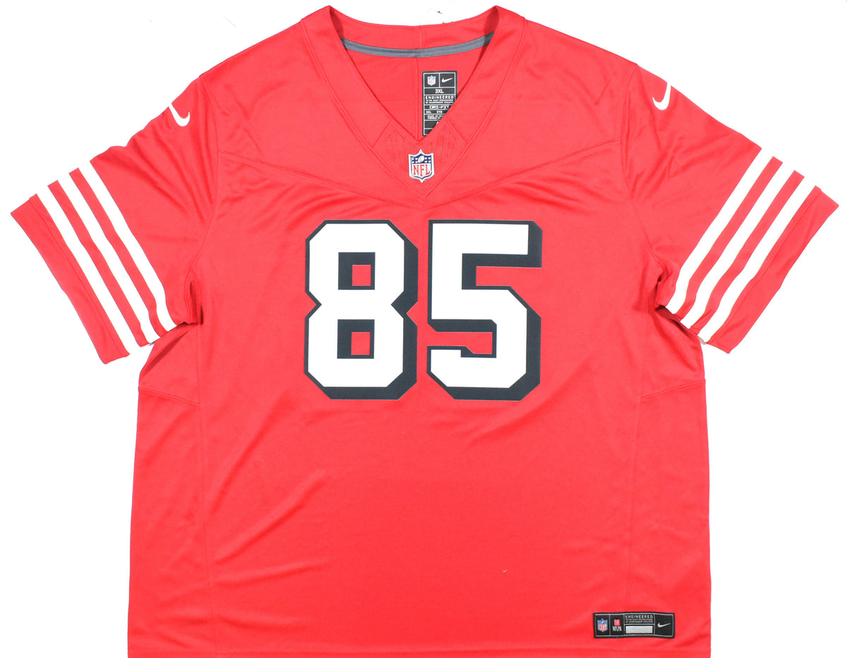 George Kittle Autographed San Francisco 49ers Nike Game Jersey - Beckett W 3XL