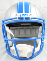 Jameson Williams Autographed Detroit Lions F/S Speed Helmet - Beckett Hologram