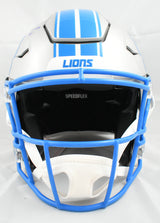 Jameson Williams Autographed Detroit Lions F/S Speedflex Helmet - Beckett Holo