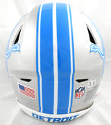 Jameson Williams Autographed Detroit Lions F/S Speedflex Helmet - Beckett Holo