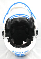 Jameson Williams Autographed Detroit Lions F/S Speedflex Helmet - Beckett Holo