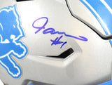 Jameson Williams Signed Detroit Lions Mid-Size SpeedFlex Helmet - Beckett Holo