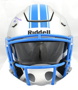 Jameson Williams Signed Detroit Lions Mid-Size SpeedFlex Helmet - Beckett Holo