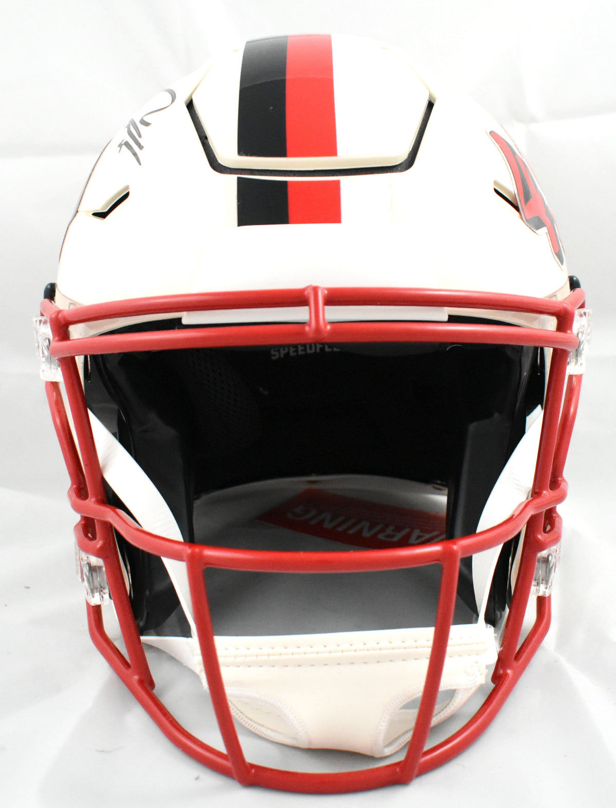 George Kittle Signed San Francisco 49ers F/S Retro Speedflex Helmet - Beckett W
