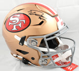 George Kittle Signed San Francisco 49ers F/S 64-95 Speedflex Helmet - Beckett W