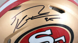 George Kittle Autographed 49ers F/S Speed Authentic Helmet - Beckett W Hologram
