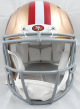 George Kittle Autographed 49ers F/S Speed Authentic Helmet - Beckett W Hologram