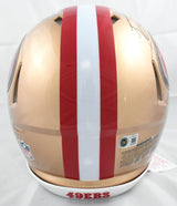 George Kittle Autographed 49ers F/S Speed Authentic Helmet - Beckett W Hologram