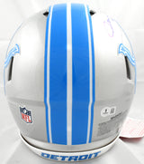 Jameson Williams Autographed Detroit Lions F/S Speed Authentic Helmet - Beckett