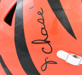 Ja'Marr Chase Autographed Cincinnati Bengals Mid-Size SpeedFlex Helmet - Beckett