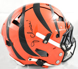 Ja'Marr Chase Autographed Cincinnati Bengals F/S Axiom Helmet - Beckett Holo