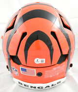 Ja'Marr Chase Autographed Cincinnati Bengals F/S Axiom Helmet - Beckett Holo