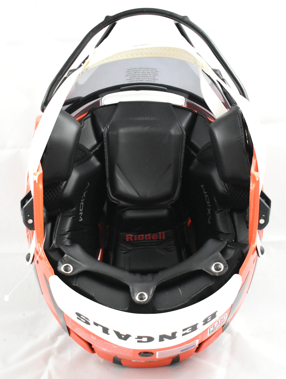 Ja'Marr Chase Autographed Cincinnati Bengals F/S Axiom Helmet - Beckett Holo
