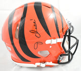 Ja'Marr Chase Autographed Cincinnati Bengals F/S Speed Authentic Helmet- Beckett