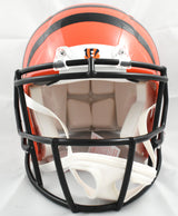 Ja'Marr Chase Autographed Cincinnati Bengals F/S Speed Authentic Helmet- Beckett
