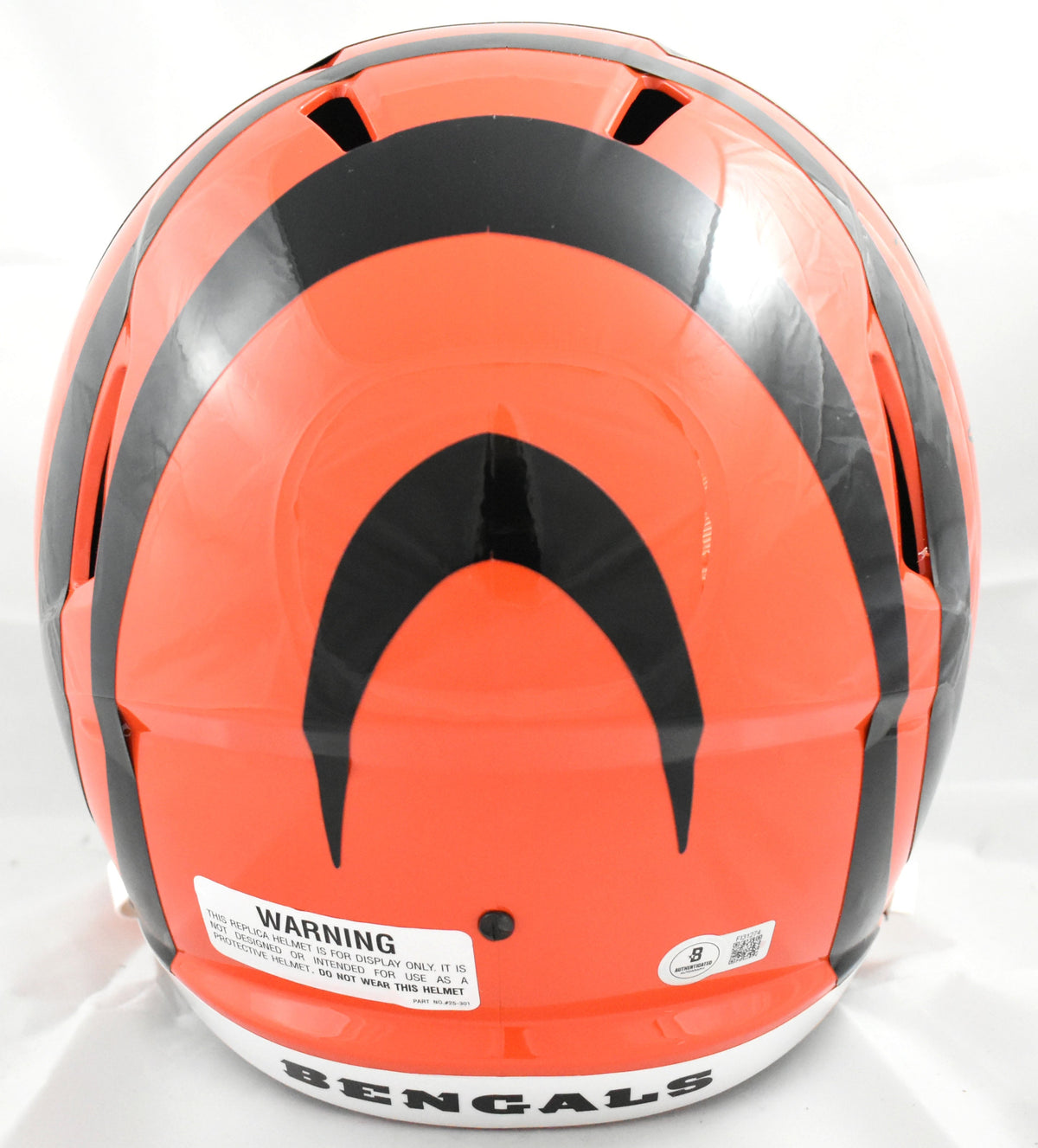 Ja'Marr Chase Autographed Cincinnati Bengals F/S Speed Helmet - Beckett