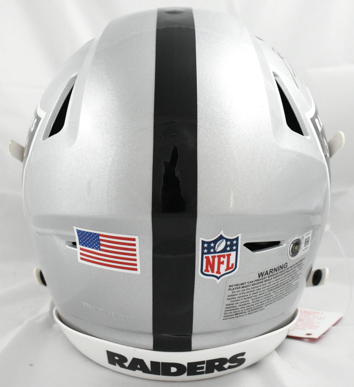 Brock Bowers Autographed Las Vegas Raiders F/S Speedflex Helmet - Beckett W Holo