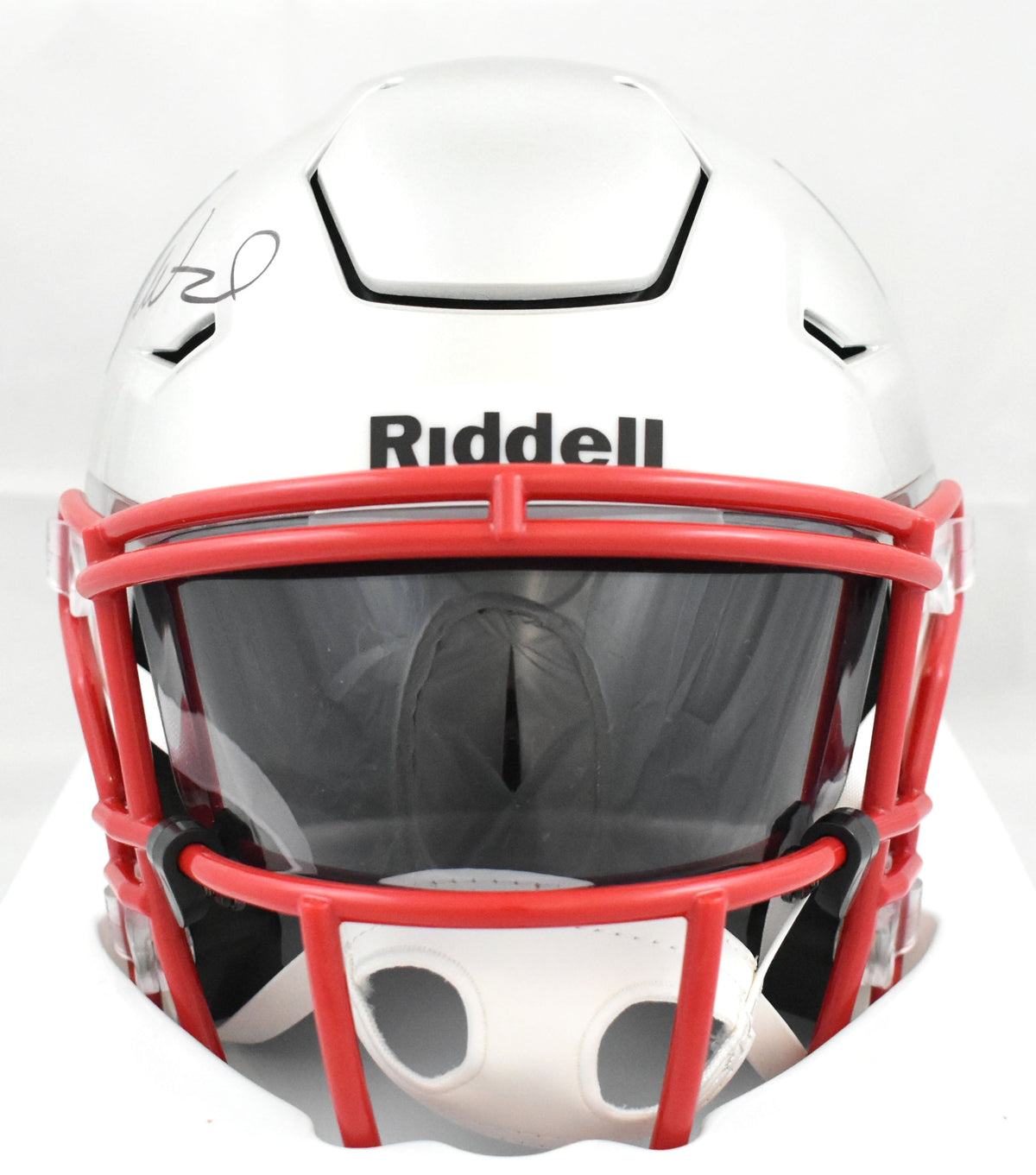 Mike Vrabel Autographed New England Patriots Mid-Size SpeedFlex Helmet - JSA W