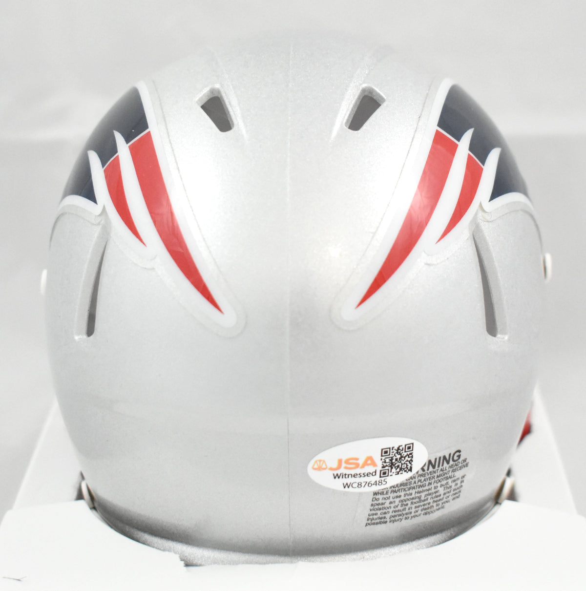 Mike Vrabel Autographed New England Patriots Speed Mini Helmet - JSA W